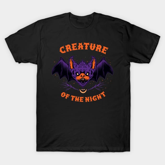 Creature of the Night! T-Shirt by Galleta gráfico